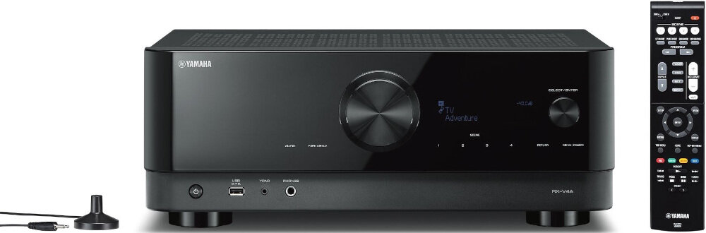 Amplituner YAMAHA MusicCast RX-V4ABL  - kompresja