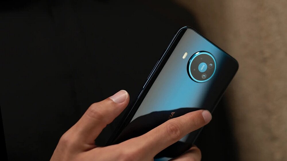 Smartfon NOKIA 8.3 5G aparat obiektyw rozdzielczość makro szerokokątny szeroki kąt filmy 4k nagrywanie zeiss głebia bokeh kamera sportowa stabilizacja efekty filtry