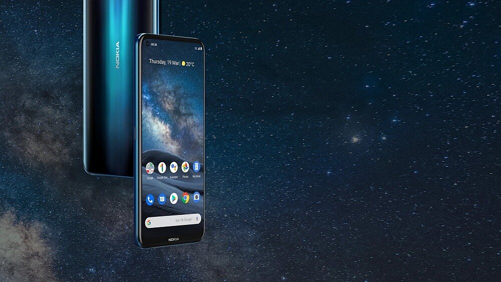 Smartfon NOKIA 8.3 5G system Android czytnik linii papilarnych zabezpieczenia blokada