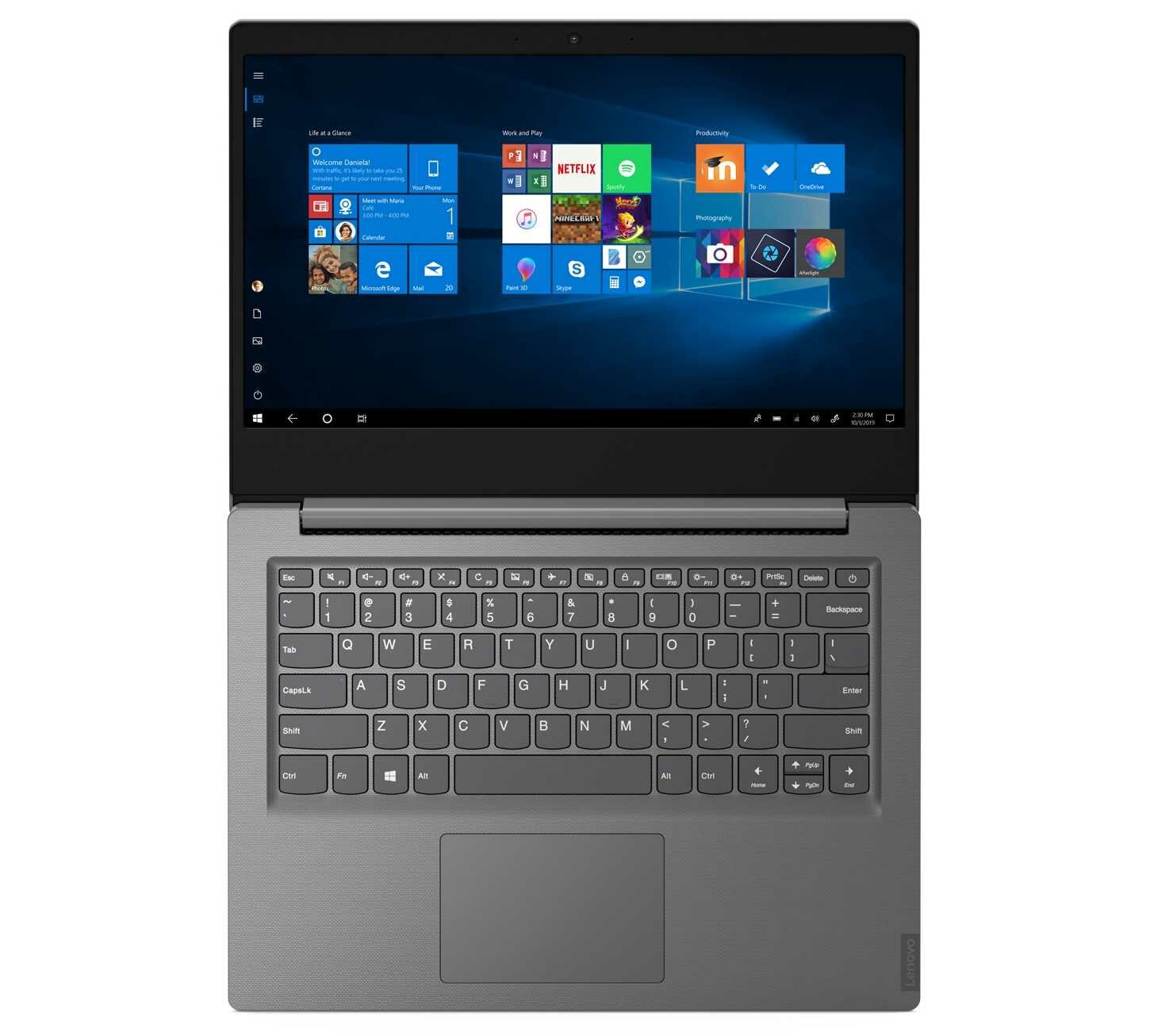 Laptop LENOVO V14 - Windows 10 Professional