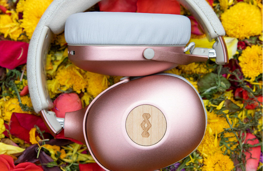 SŁUCHAWKI BLUETOOTH MARLEY POSITIVE VIBRATION XL NAUSZNE CZARNE