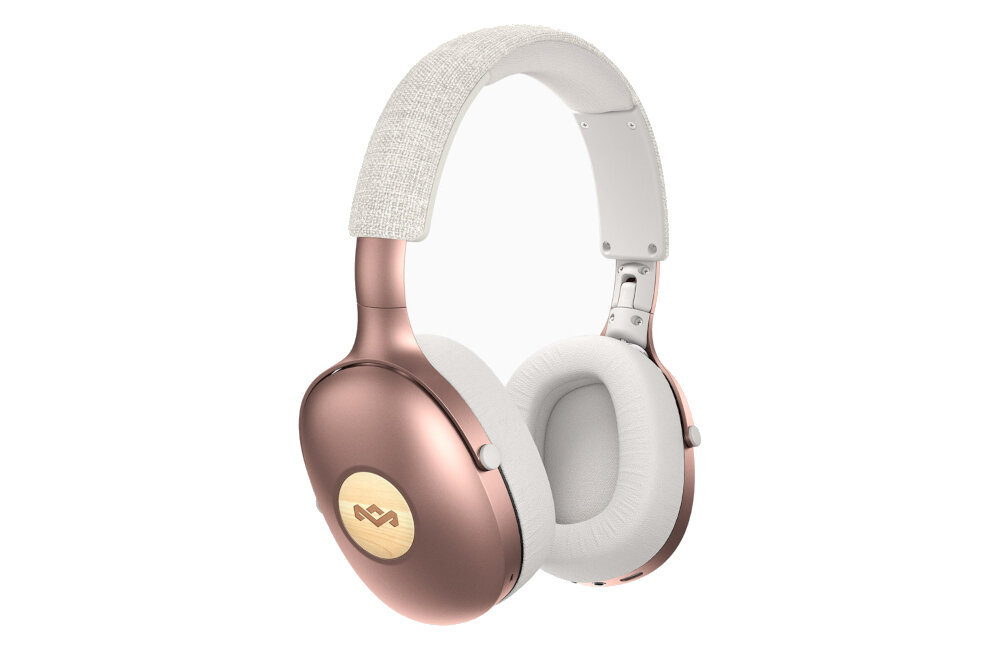 SŁUCHAWKI BLUETOOTH MARLEY POSITIVE VIBRATION XL NAUSZNE CZARNE kabel audio bluetooth zasięg sterowanie muzyką