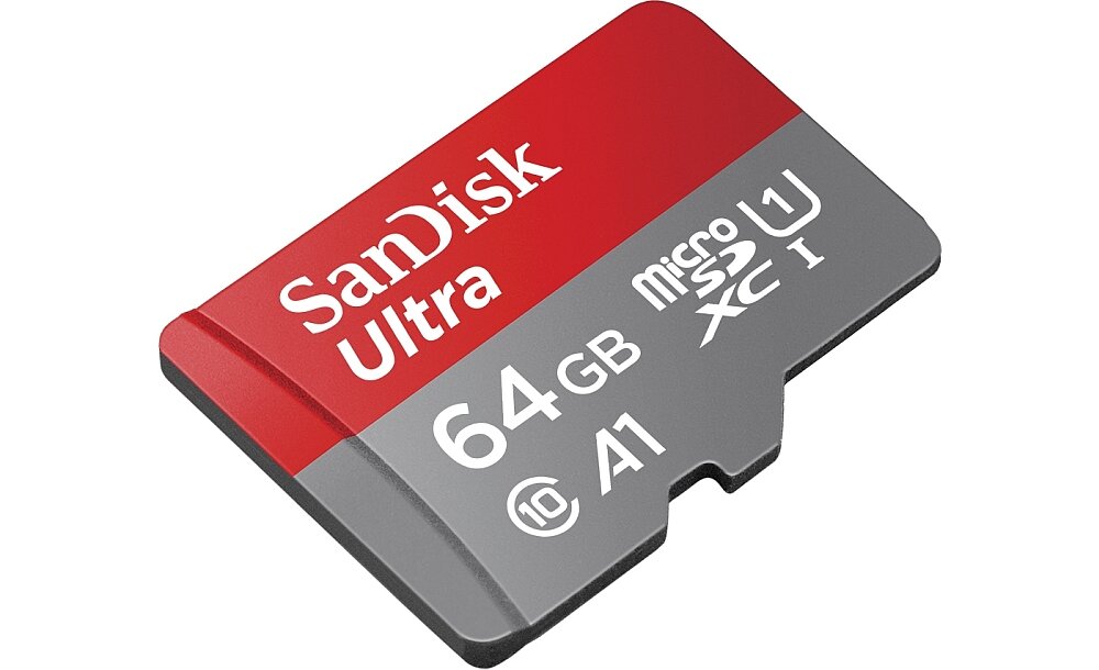 Karta pamięci SANDISK Ultra MicroSDHC aplikacja smartfon