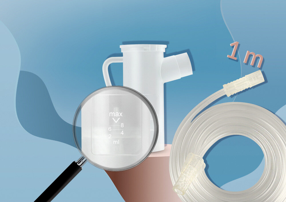 Inhalator nebulizator pneumatyczny NENO Sente 0.15 ml/min