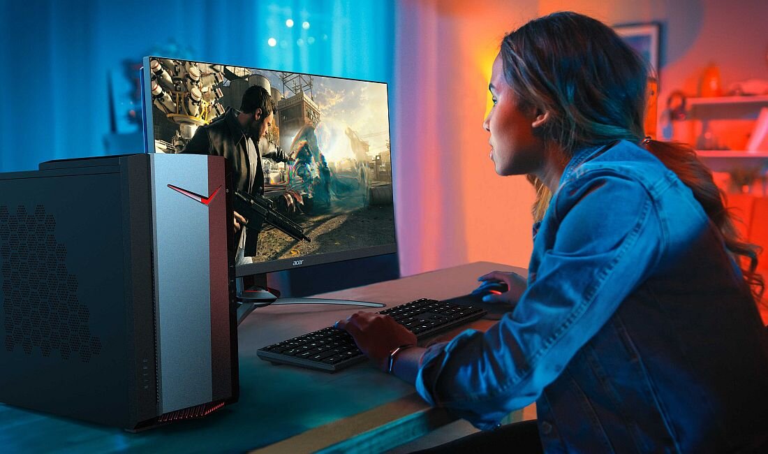 odpowiednia przestrzeń do przechowywania danych Komputer ACER Nitro N50-610