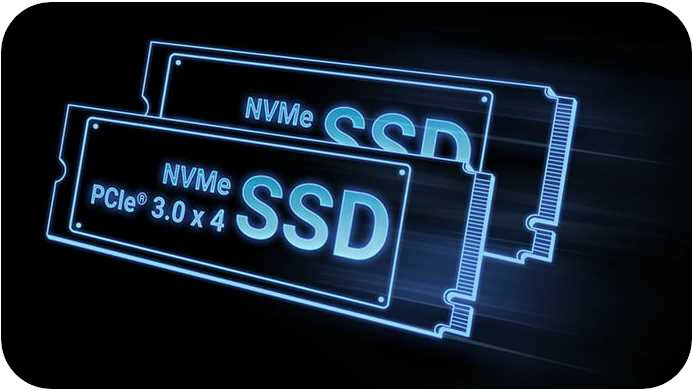 Laptop ASUS ROG Zephyrus Duo 15 - dysk SSD