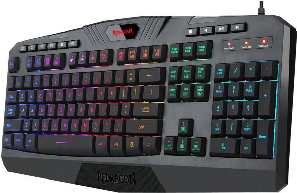Zestaw REDRAGON RGB Gaming Combo 5 - podswietlana klawiatura