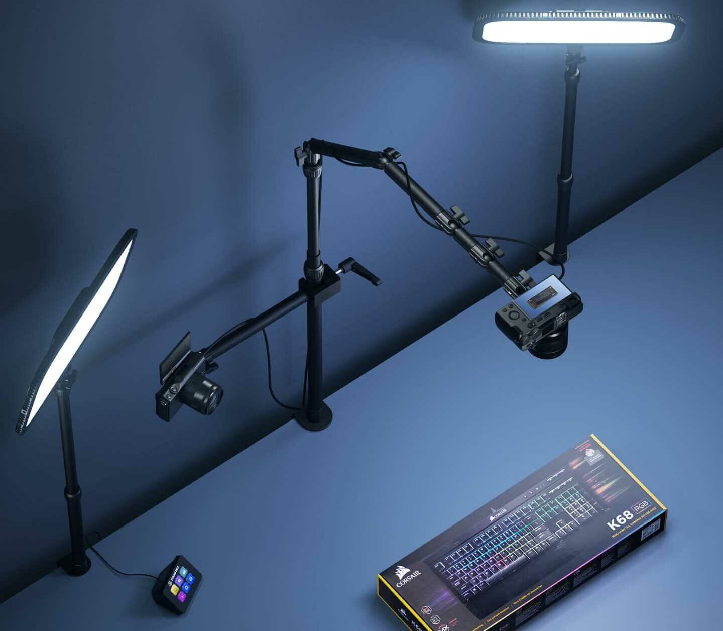 Uchwyt ELGATO Multi Mount Solid Arm - wymiary