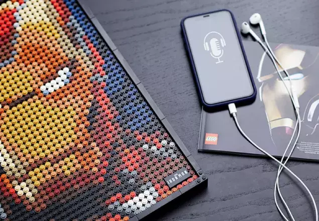 LEGO Art Iron Man z wytworni Marvel Studios 31199