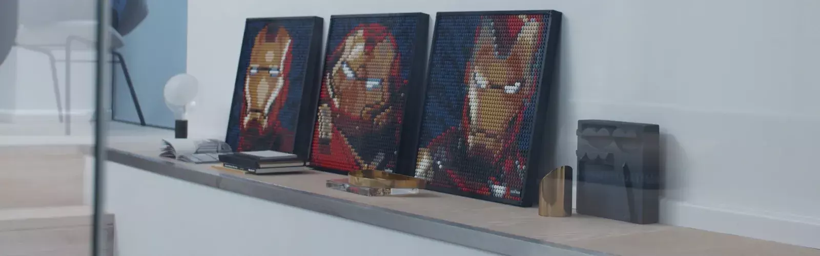 LEGO Art Iron Man z wytworni Marvel Studios 31199