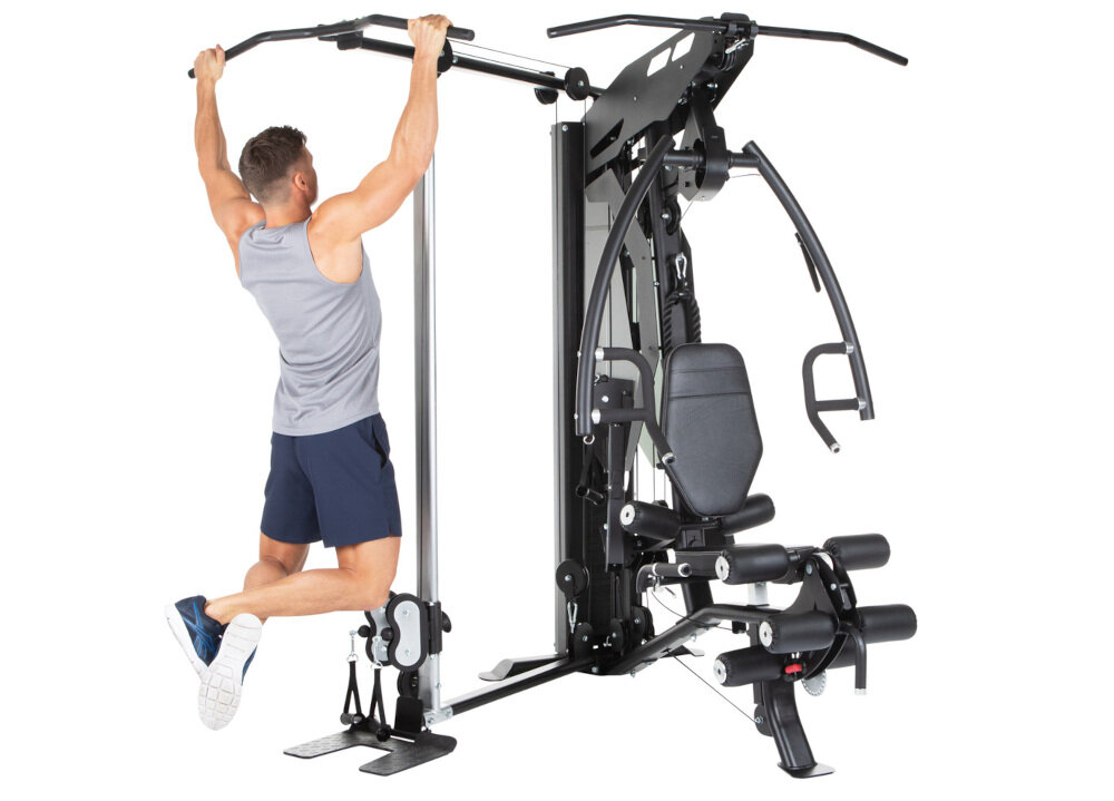 Atlas FINNLO Maximum Autark 7.0 pchanie ciagniecie 16 sztabek obciazeniowych po 5 kg kazda