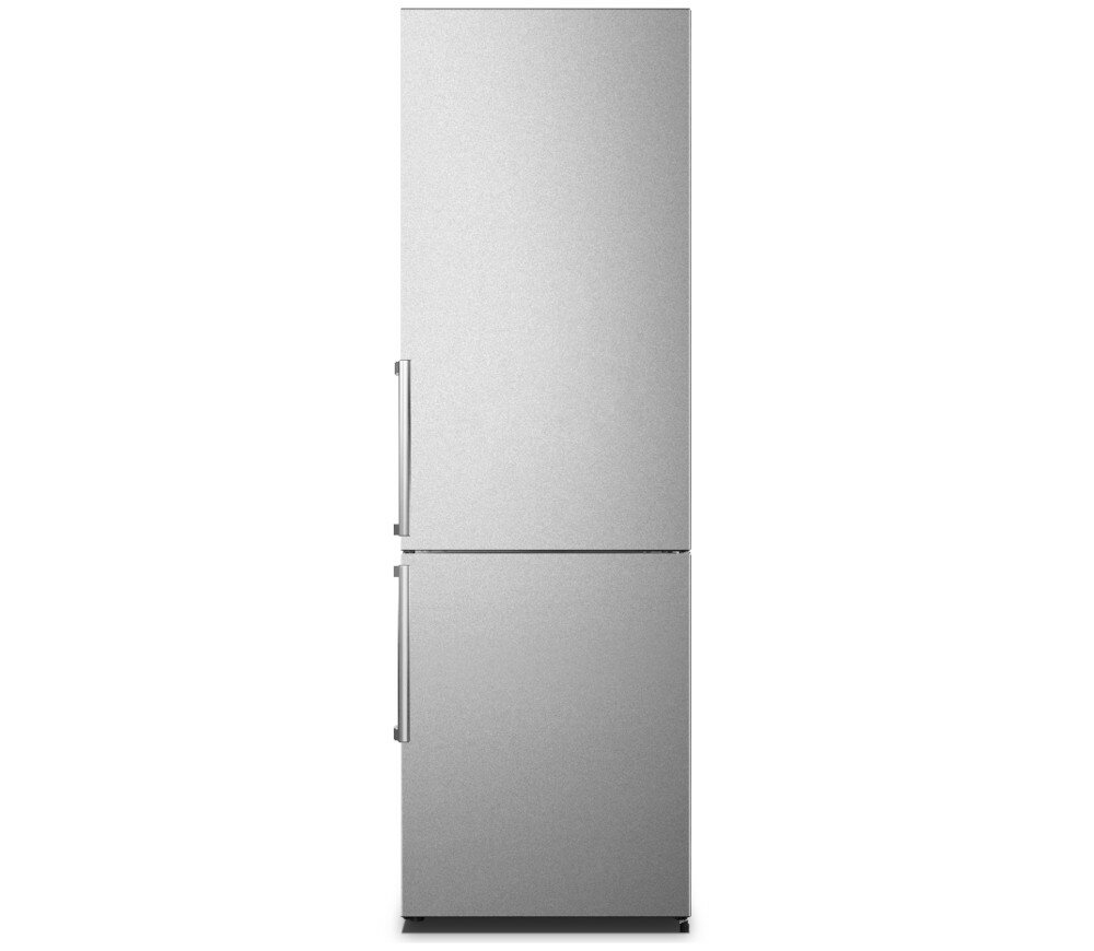 Lodówka HISENSE RB343D4DDE Srebrna A++ ogólne wygląd szerokość wysokość zużycie energii Fresh Zone