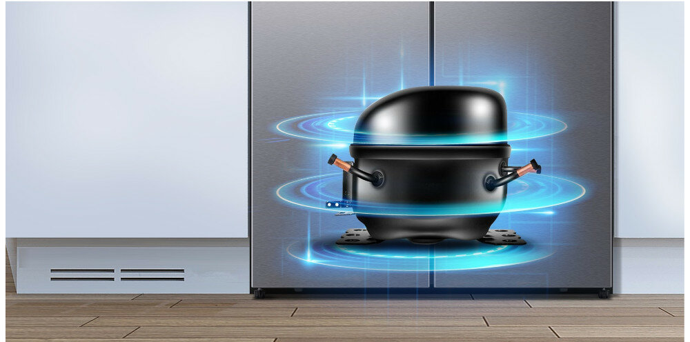 Lodówka HISENSE RQ758N4SAI1 Side by side Nofrost - Technologia inwerterowa