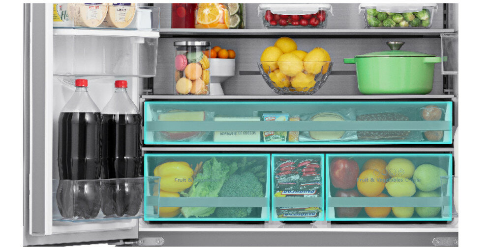 Lodówka HISENSE RQ758N4SAI1 Side by side Nofrost - Cool Fresh Box