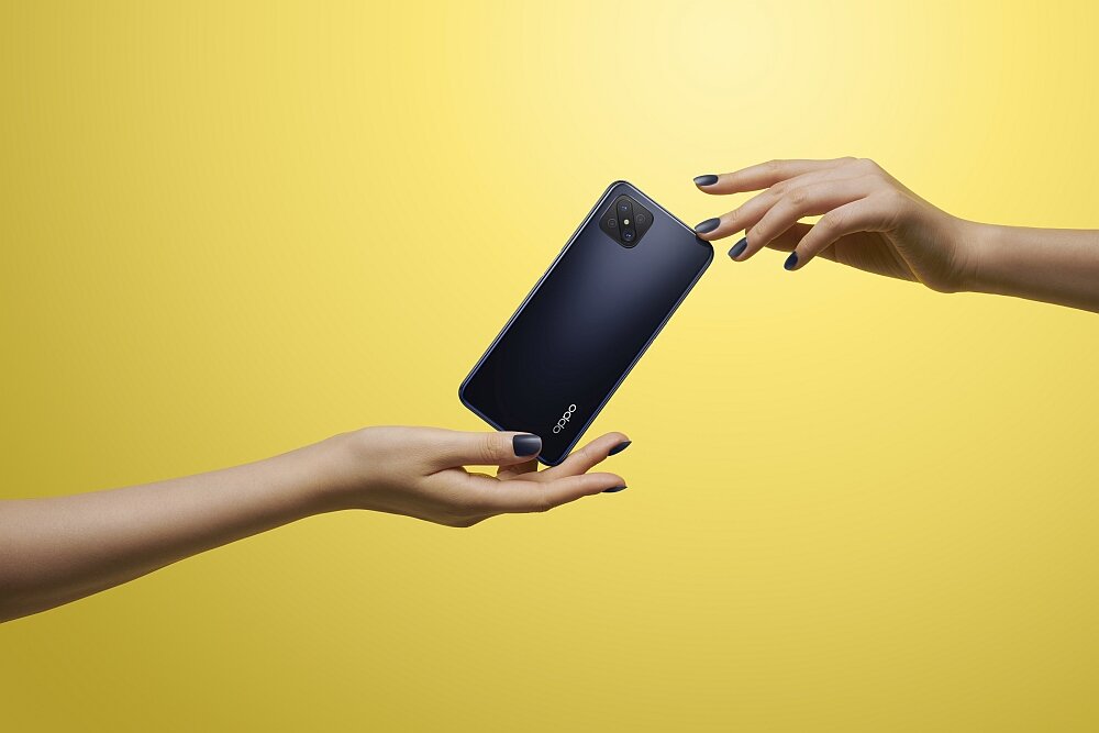 Smartfon OPPO Reno4 Z aparat obiektyw rozdzielczość tryb nocny zdjęcia fotografia selfie