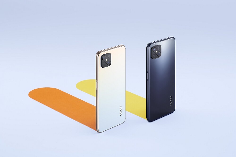 Smartfon OPPO Reno4 Z obudowa szkło materiał wykonanie czytnik linii papilarnych blokada zabezpieczenie