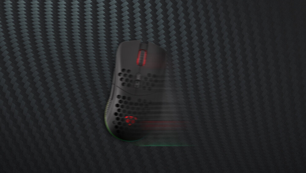 Podkładka GENESIS Carbon 500 Ultra Wave wierzchnia podkładka wysoka precyzja niski profil design trwałość wilgoć