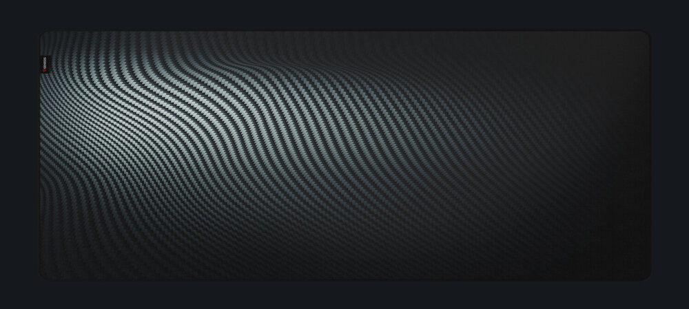 Podkładka GENESIS Carbon 500 Ultra Wave wierzchnia podkładka wysoka precyzja niski profil design trwałość wilgoć