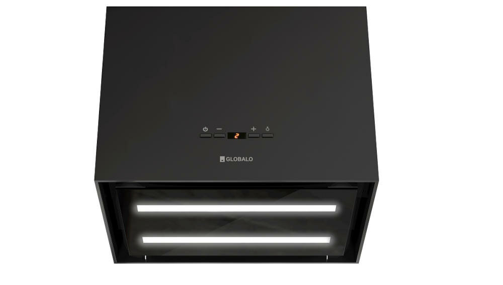 Werno-Isola-40-2-Black okap sterowanie przyciski wygodne prosta obsługa panel