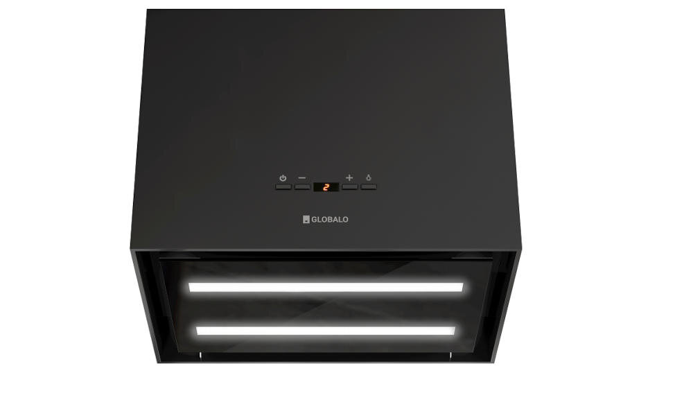 Werno-Isola-40-2-Black okap sterowanie przyciski wygodne prosta obsługa panel