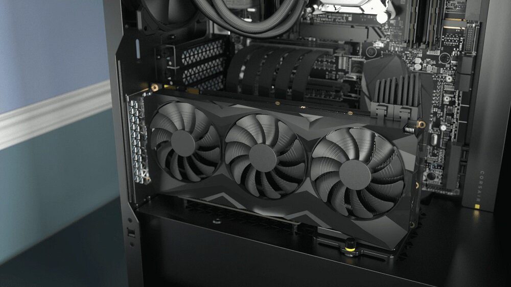 Obudowa CORSAIR 4000D TG Black Airflow - system aranżacji kabli RapidRoute