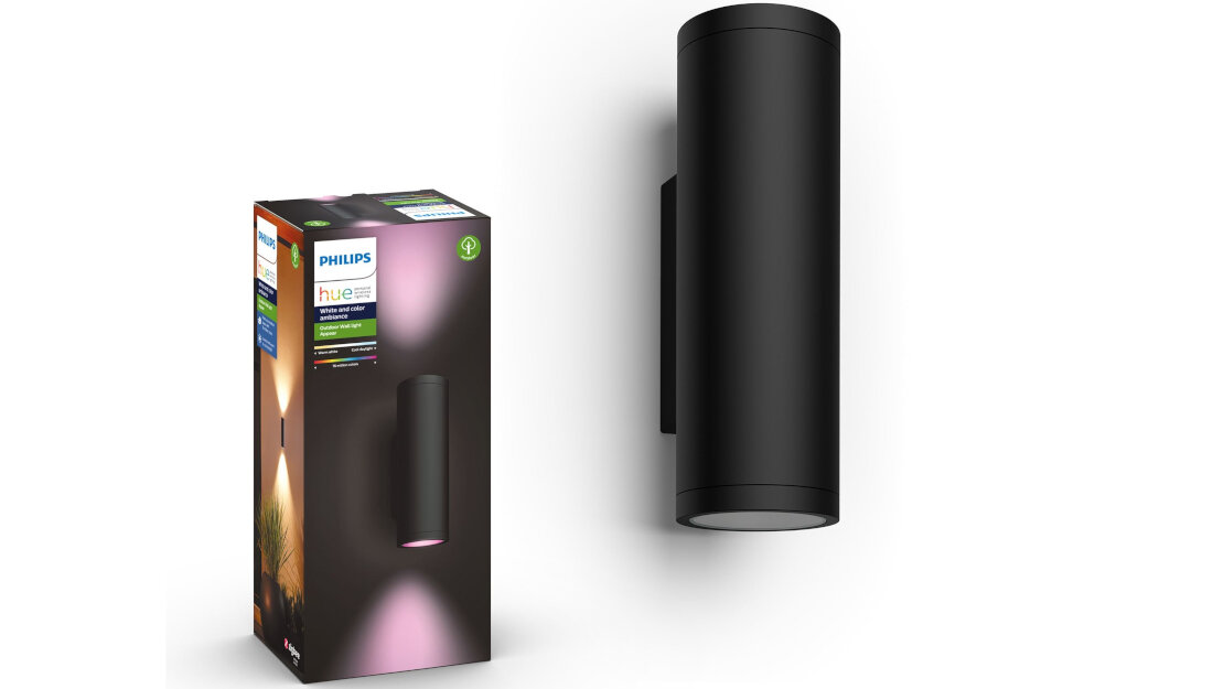 Oprawa zewnetrzna PHILIPS HUE Appear wyposazenie zestaw 1 kinkiet
