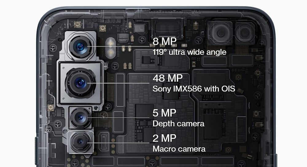 Smartfon ONEPLUS Nord 5G aparat obiektyw rozdzielczość matryca 