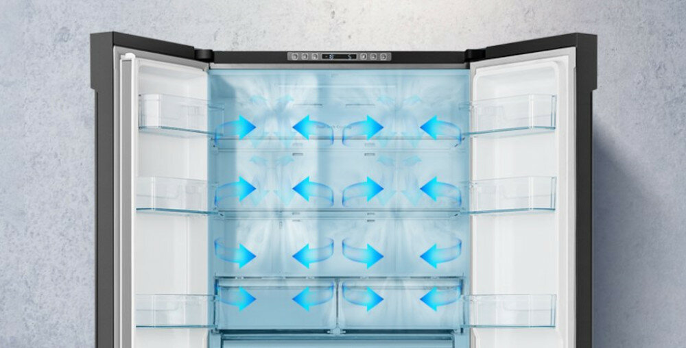 HISENSE RQ563N4GB1 Side by side Nofrost Multi Air Flow
