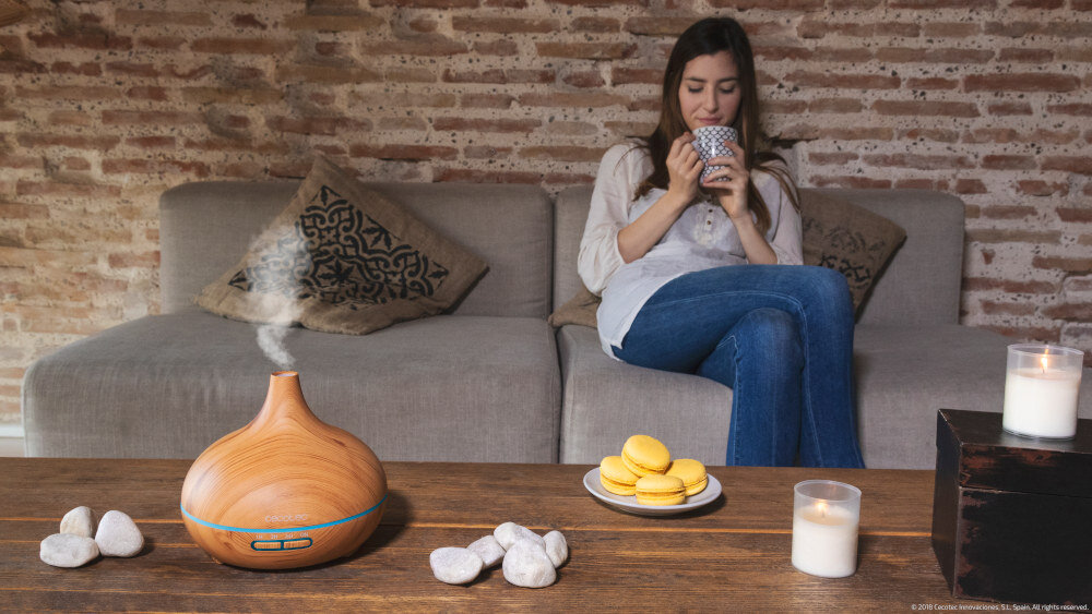 Aromatyzer CECOTEC Pure Aroma 300 Yin 5283 Czarny wygląd ogólny banner