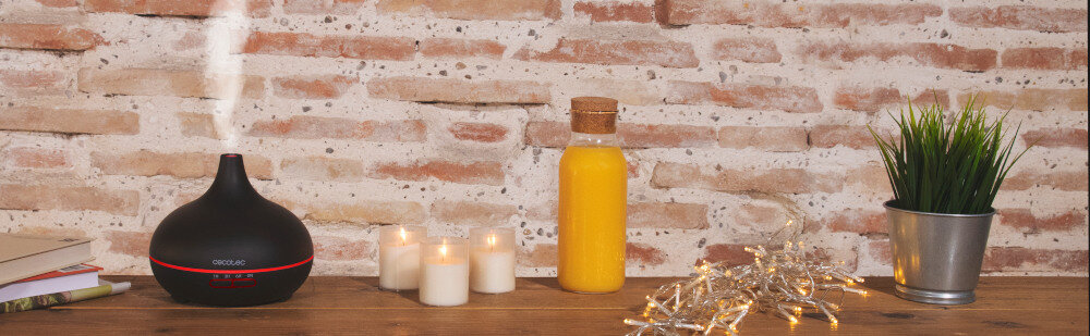 Aromatyzer CECOTEC Pure Aroma 300 Yin 5283 Czarny wygląd ogólny banner