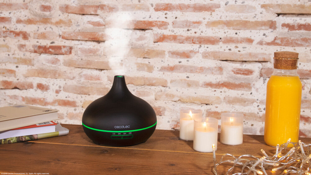 Aromatyzer CECOTEC Pure Aroma 300 Yin 5283 Czarny stacja dokująca ładowanie