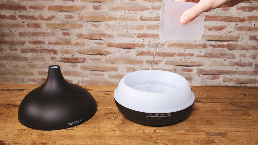 Aromatyzer CECOTEC Pure Aroma 300 Yin 5283 Czarny odkurzacznie pionowy odkurzacz