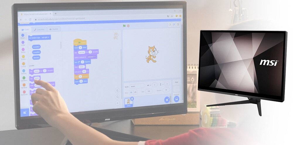 Komputer MSI Pro 22XT - Obudowa All in One oszczędnośc miejsca