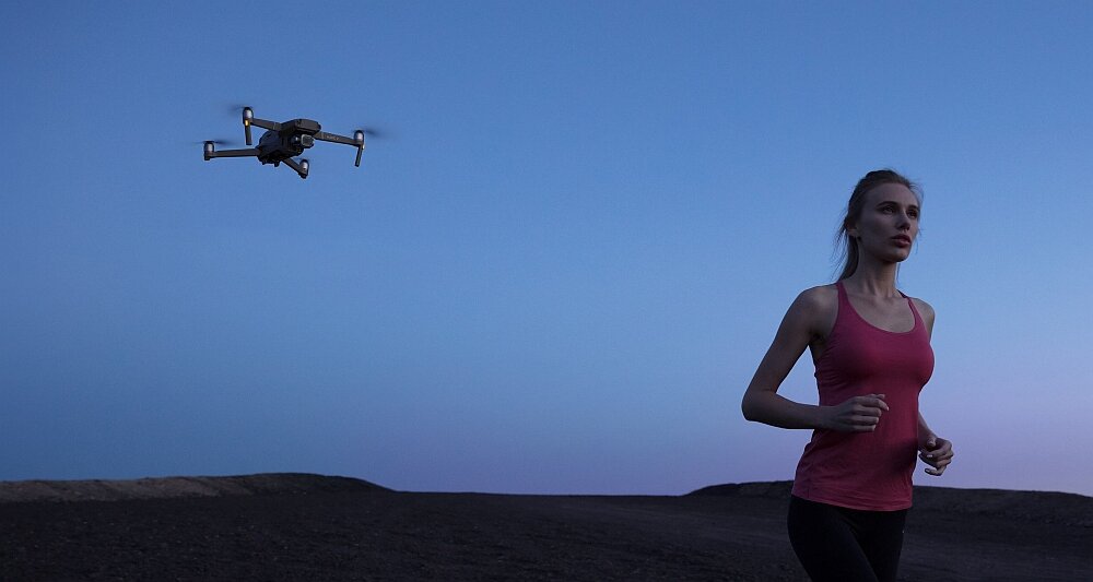 Dron DJI Mavic 2 Zoom funkcje sledzenie powrót nawigacja 