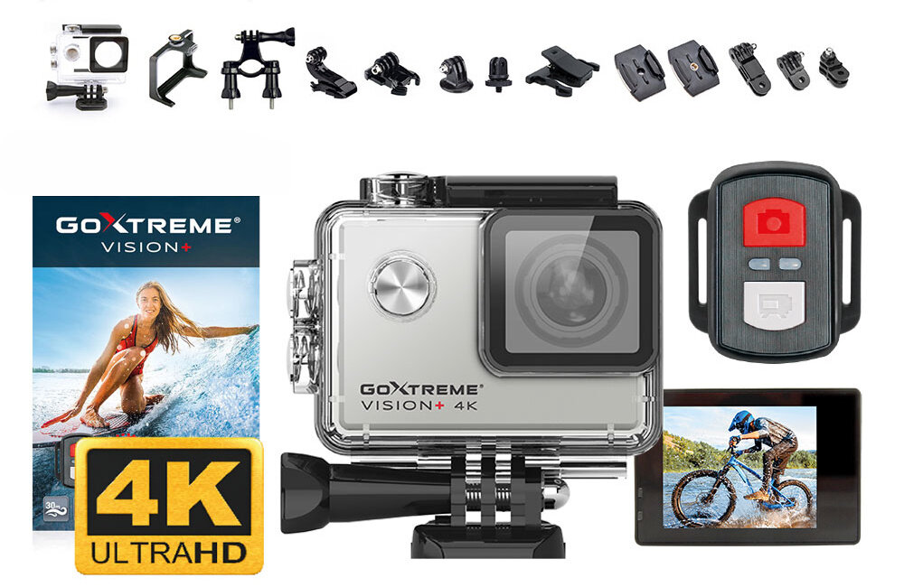 Kamera sportowa GOXTREME Vision+ zestaw