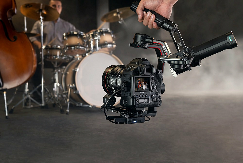 Gimbal ręczny DJI RS 2 (Ronin-S2) teflon stabilizacja blokada osi