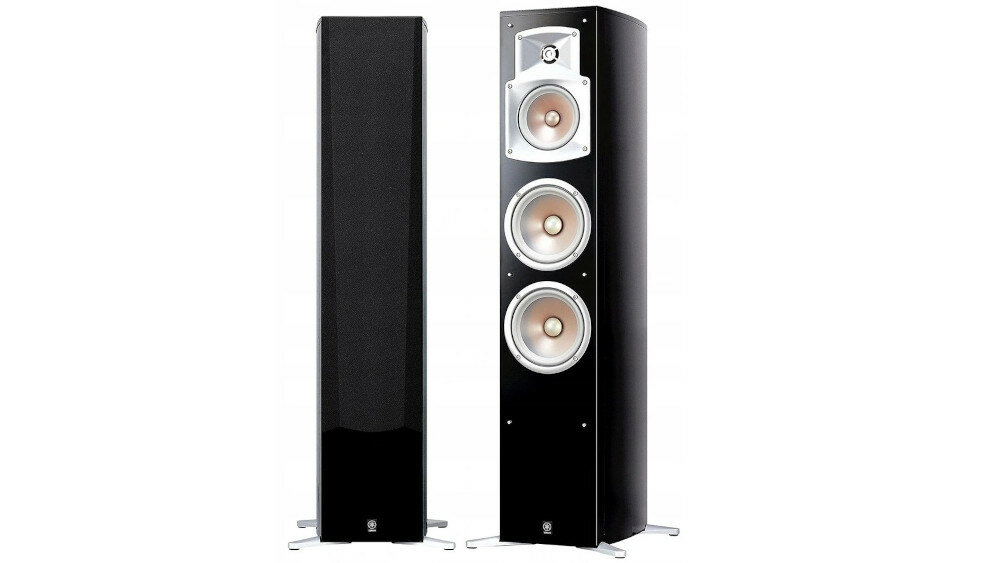 Zestaw stereo YAMAHA RX-V4A + YAMAHA NS-555 + NS-C444 + WX-021 - dźwięk