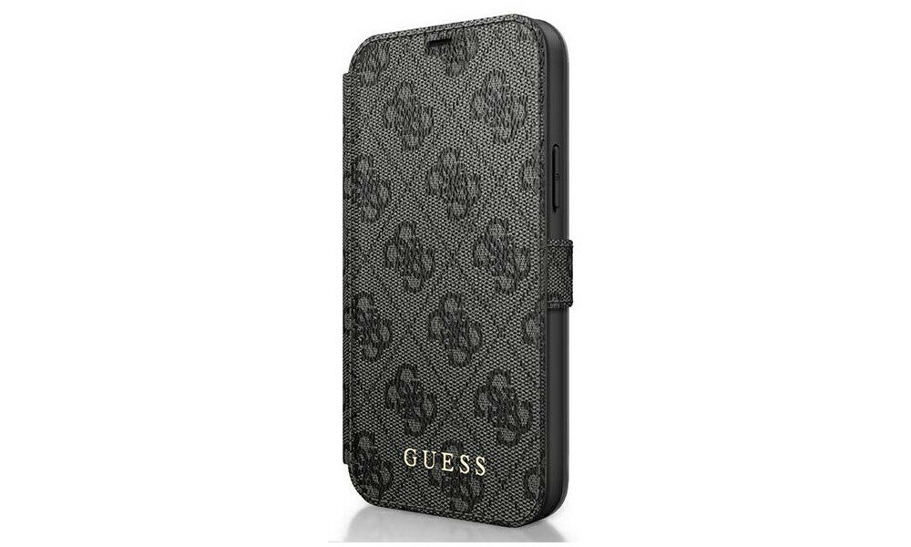 Etui GUESS 4G Charms Collection do Apple iPhone 12 Pro Max 4g skora kieszonki