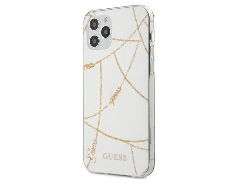 Etui GUESS Gold Chain Collection do Apple iPhone 12 - Procesor