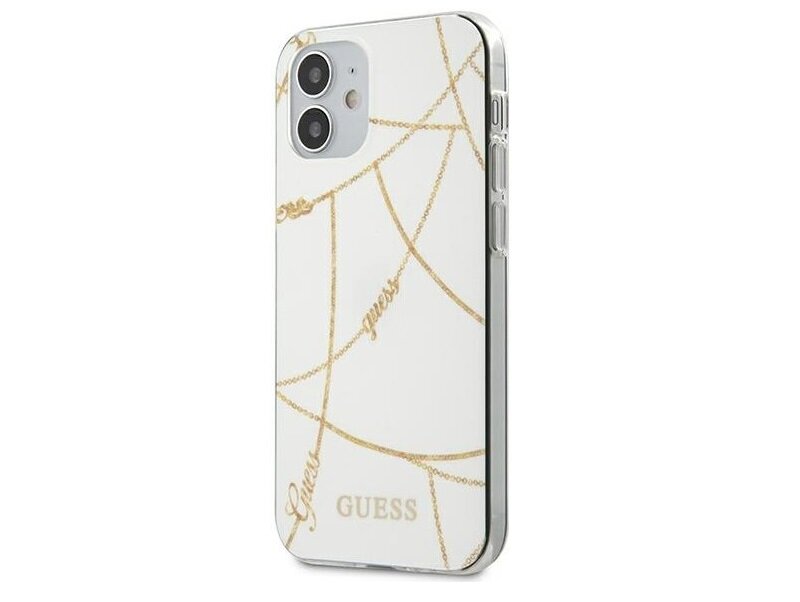 Etui GUESS Gold Chain Collection do Apple iPhone 12 - Procesor