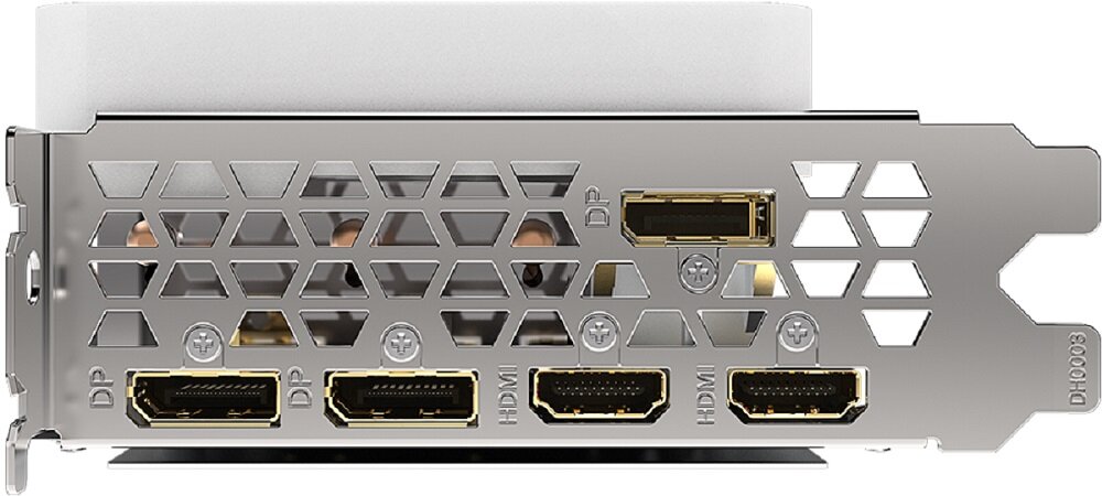 Karta graficzna GIGABYTE GeForce RTX 3080 Vision 10GB - złącza HDMI Display Port obsługa kilku monitorów