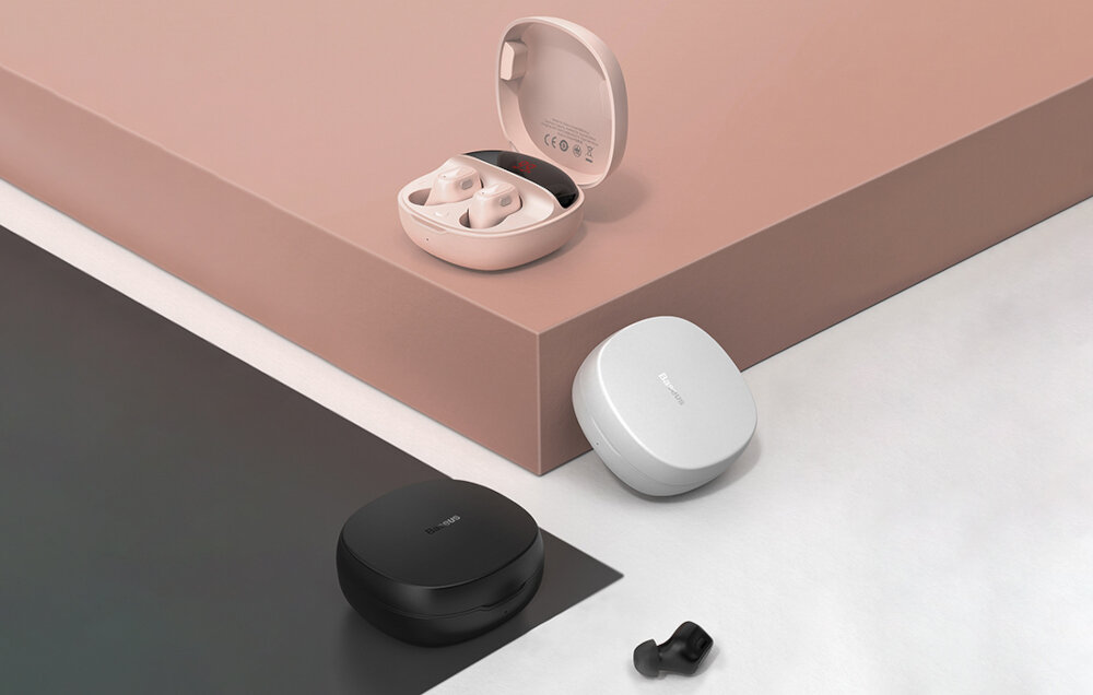 SŁUCHAWKI BASEUS ENCOK WM01 PLUS Bluetooth redukcja szumów transmisja