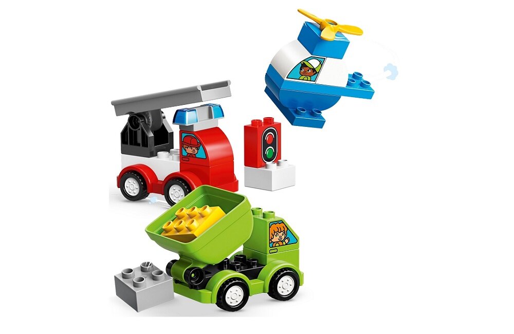 LEGO Duplo Moje pierwsze samochodziki 10886 kreatywna zabawa duże klocki wysoka jakość