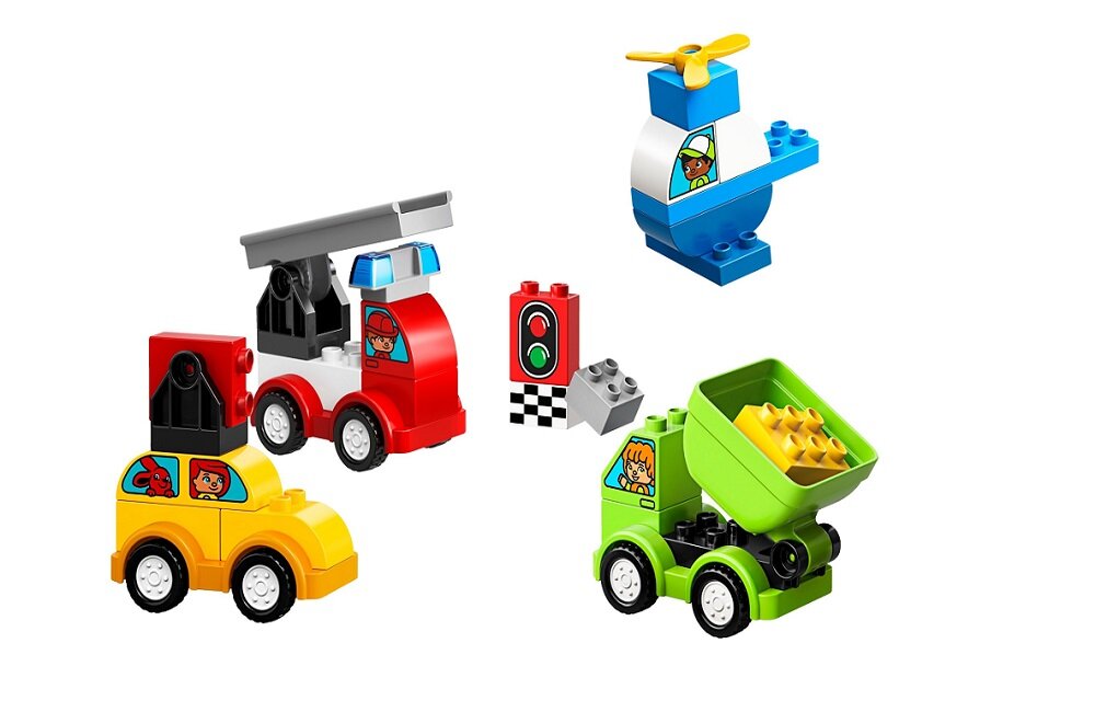 LEGO Duplo Moje pierwsze samochodziki 10886 kreatywna zabawa duże klocki 