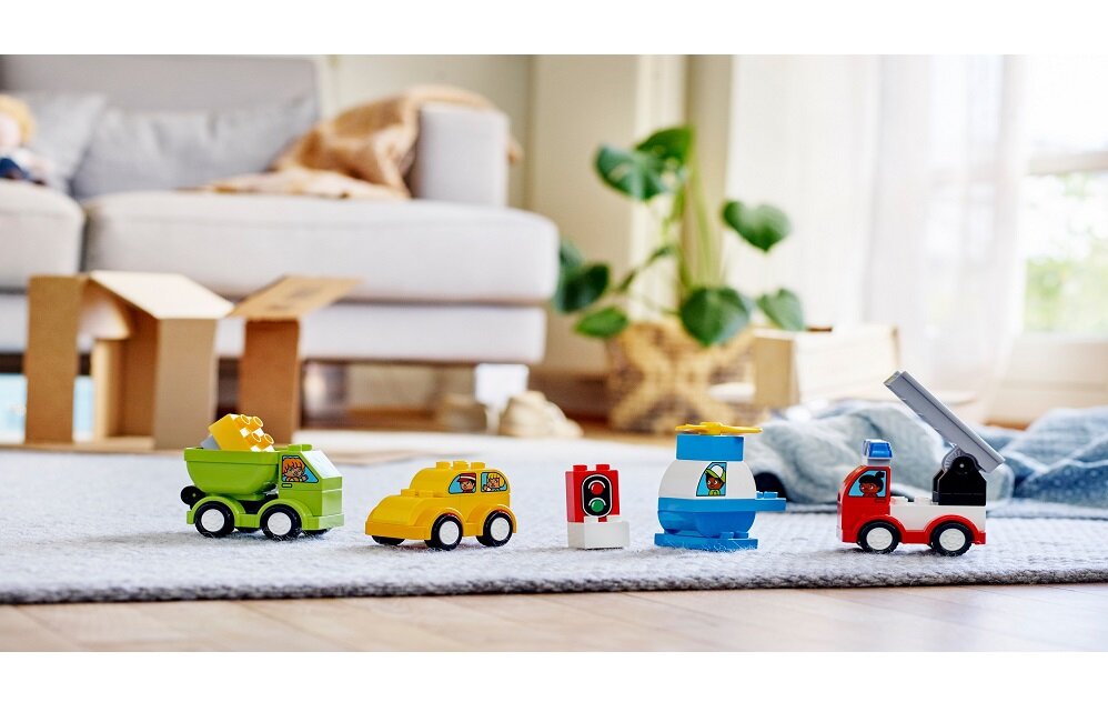 LEGO Duplo Moje pierwsze samochodziki 10886 kreatywna zabawa duże klocki 