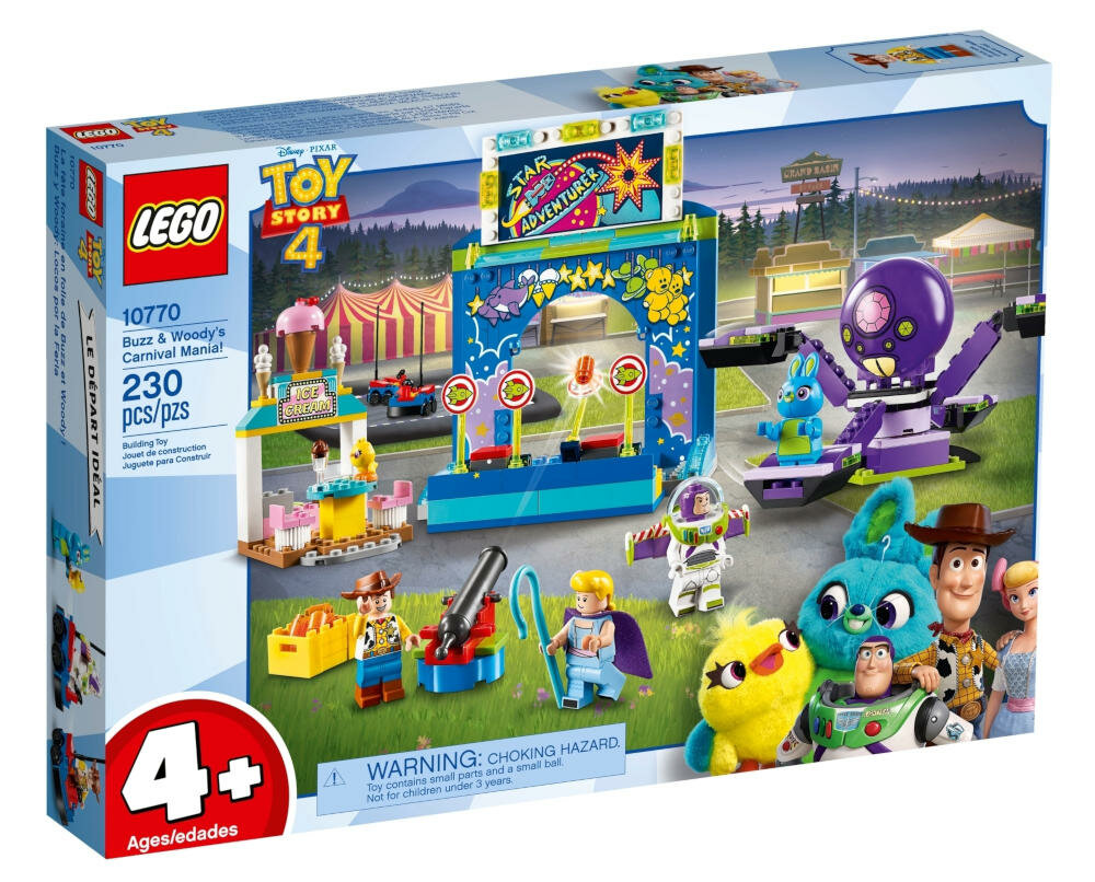 LEGO Disney Karnawałowe szaleństwo Chudego i Buzza 10770