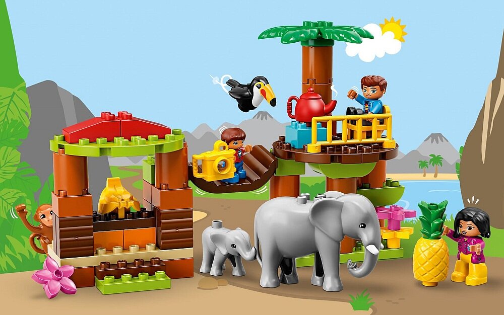 LEGO Duplo Tropikalna wyspa 10906 wykonanie