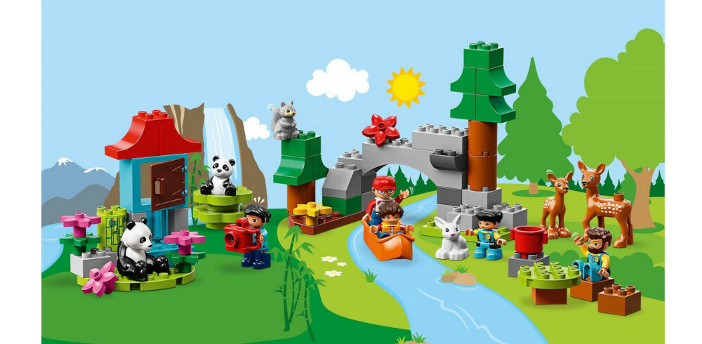 LEGO Duplo Zwierzęta świata 10907 akcesoria