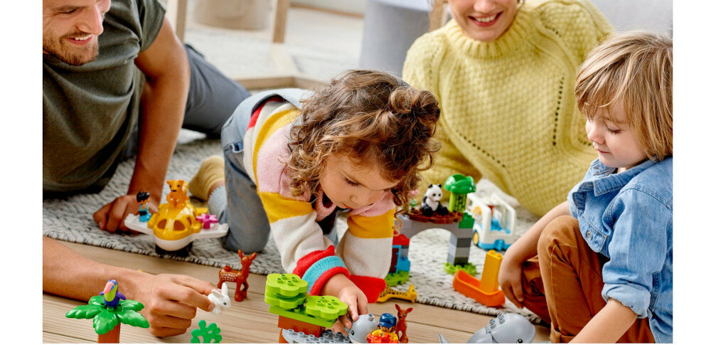 LEGO Duplo Zwierzęta świata 10907 wymiary