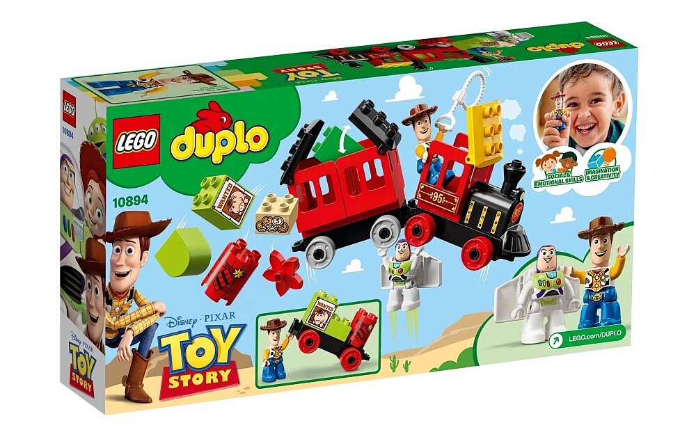 LEGO Duplo Pociąg z Toy Story 10894 wykonanie